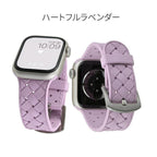 アップルウォッチ バンド シリコン かわいい パステル くすみ SE  | クロシェ