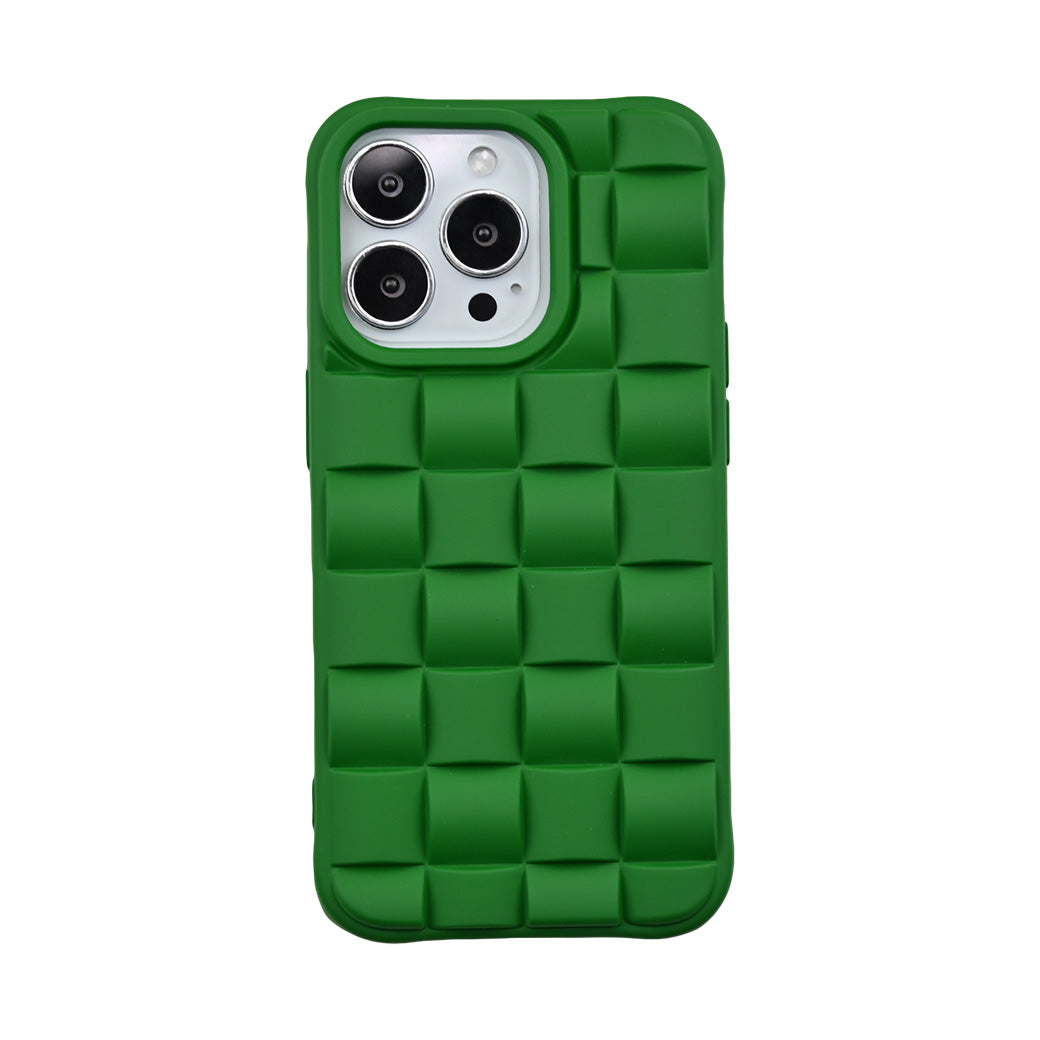 iPhoneケースバータイプシリコングリーン