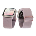 ソロループ コンパチブル Apple Watch バンド 41mm 40mm 38mm 編み込み かわいい ナイロン ゴム ストラップ スポーツループ リストバンド女性 男性 伸縮性 ブレスレット おしゃれ 蒸れない かぶれない 人気  睡眠 アップルウォッチ バンド 46mm 42mm 49mm 44mm 45mm 44mm シリーズ 10 9 8 7 SE 6 5 4 3 2 1  りんご堂 イージーバンド 薄紫 ピンク ラベンダー