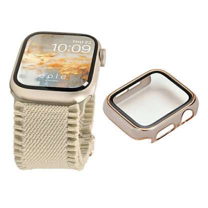 【シリーズ11・SE3対応】蒸れない Apple Watch バンド かわいい ナイロン 素材の アップルウォッチ ベルト フリル 花柄   レディース 金属アレルギー 38mm 40mm 42mm 44mm 45mm 46mm 49mm 10/9/8/7/6/5/4/3  | イージーバンドSweet