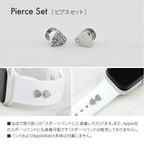 キラキラ ストーン かわいい AppleWatch （ アップルウォッチ ） ステンレス チャーム アクセサリー | eple チャームプレミアム