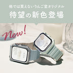 アップルウォッチ バンド  マグネット シリコン 金属アレルギー かわいい 45mm @エブリィバンド