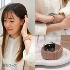 アップルウォッチ バンド 金属アレルギー  かわいい スポーツ apple watch シリコン 44mm ベルト 女性 マグネット 磁石  45mm 46mm 40mm 41mm 42mm 49mm ビジネス カジュアル | Apple Watch ベルト くすみ 大人かわいい 簡単 防水 りんご堂 エブリィバンド ピンク ローズピンク ベージュ