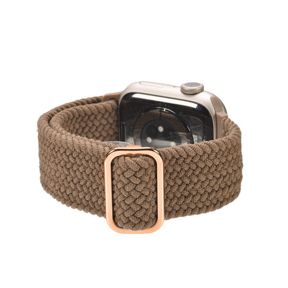 【シリーズ11・SE3対応】 蒸れにくい ナイロン アップルウォッチ バンド 編み込み生地 軽い 通気性がいい 蒸れない | ファブリックバンド