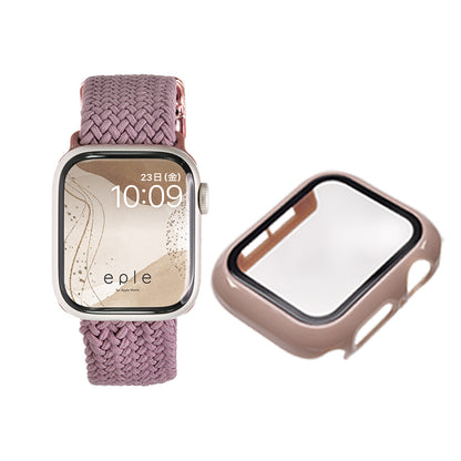 【シリーズ11・SE3対応】 蒸れにくい ナイロン アップルウォッチ バンド 編み込み生地 軽い 通気性がいい 蒸れない | ファブリックバンド