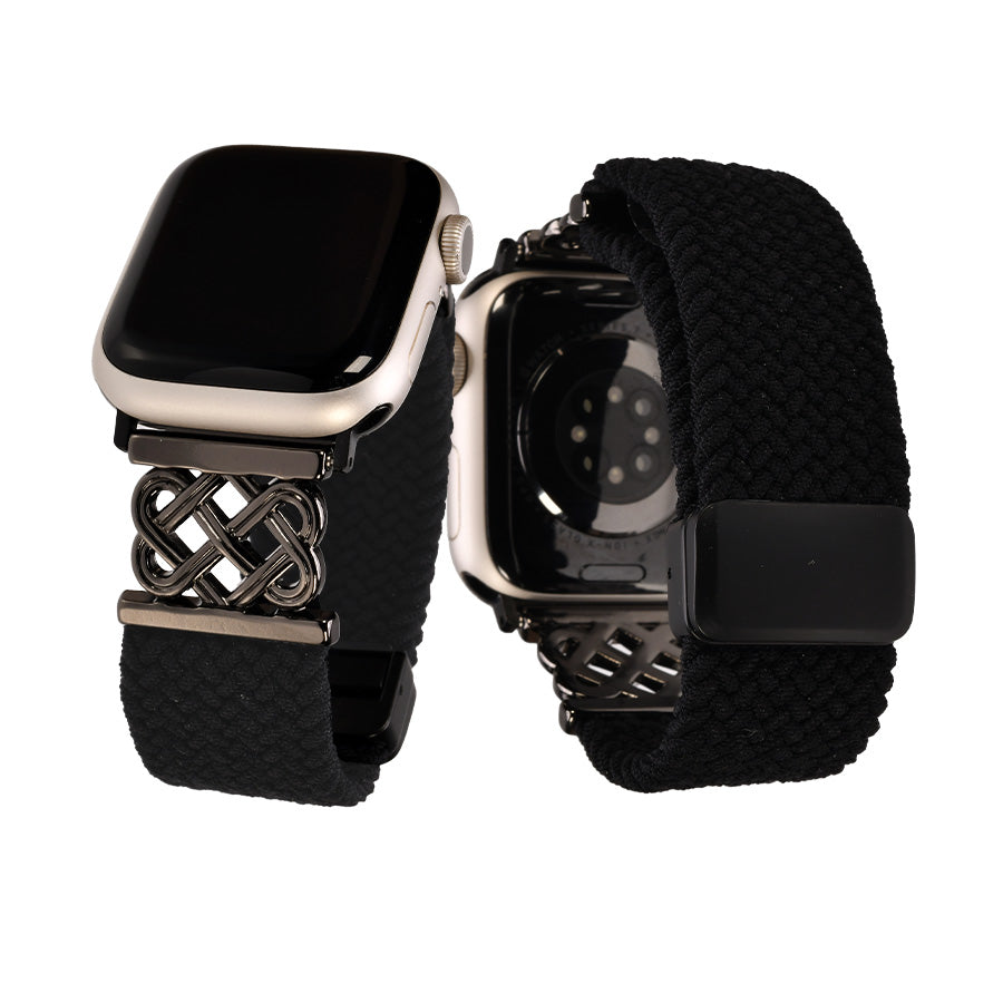 【ぴたっと可愛い】Apple Watch バンド ナイロン マグネット ｜ ファブリックタップ