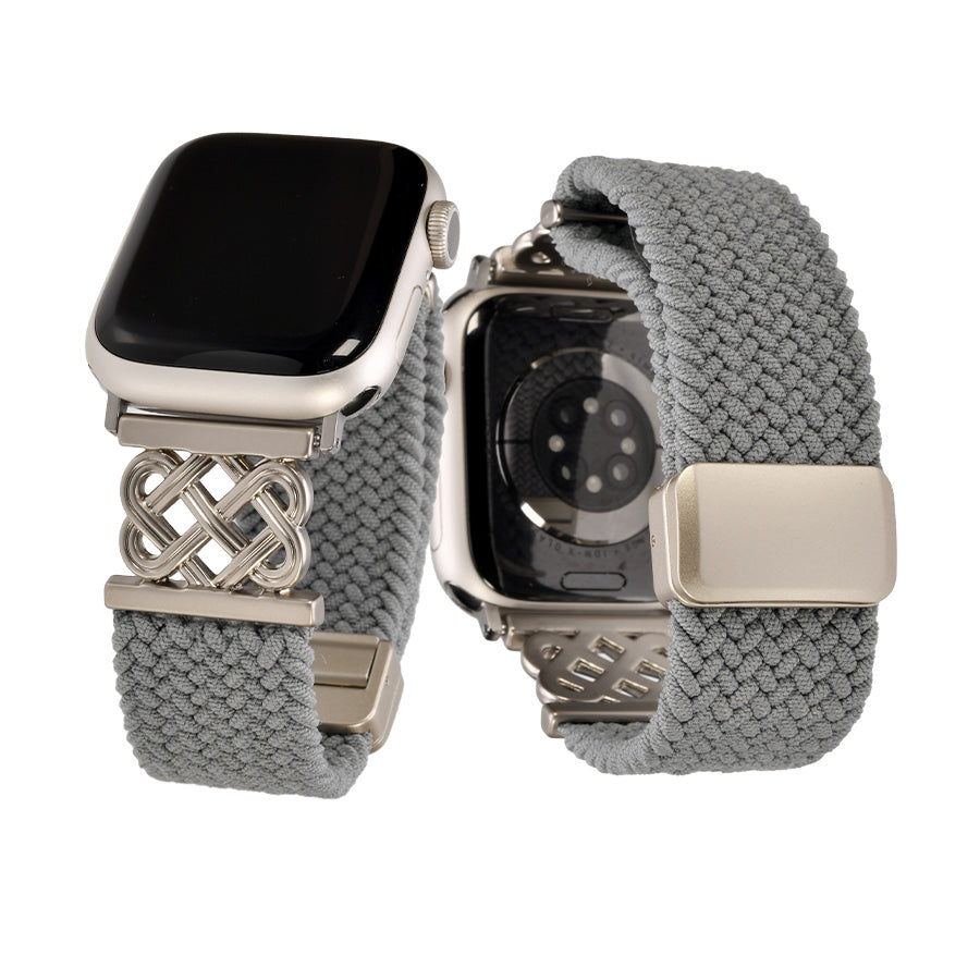 【ぴたっと可愛い】Apple Watch バンド ナイロン マグネット ｜ ファブリックタップ