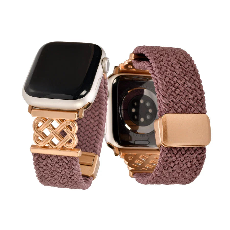 【ぴたっと可愛い】Apple Watch バンド ナイロン マグネット ｜ ファブリックタップ