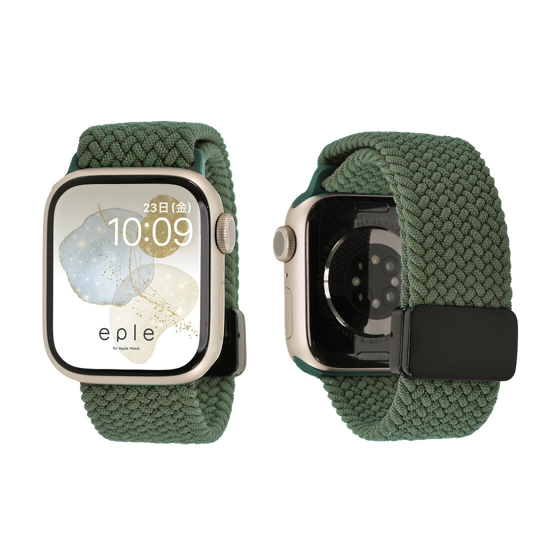 【ぴたっと可愛い】Apple Watch バンド ナイロン マグネット ｜ ファブリックタップ