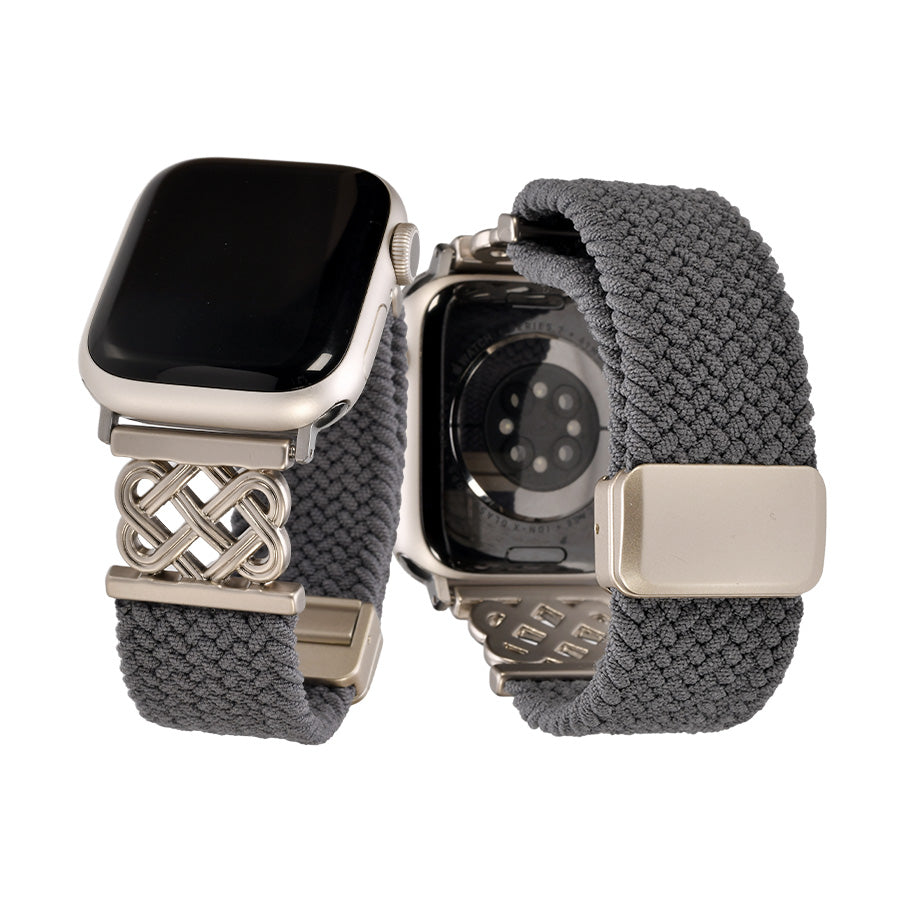 【ぴたっと可愛い】Apple Watch バンド ナイロン マグネット ｜ ファブリックタップ