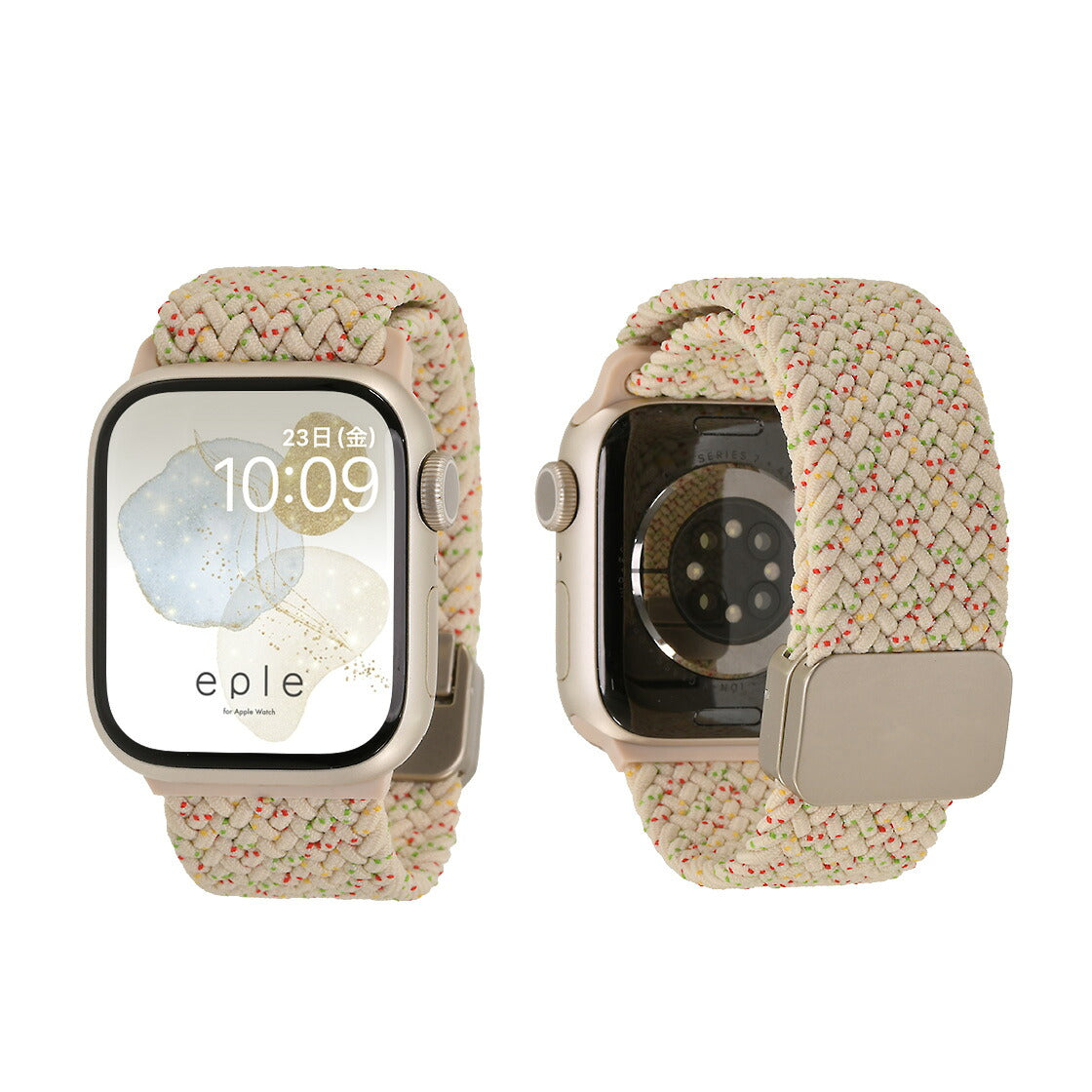 【ぴたっと可愛い】Apple Watch バンド ナイロン マグネット ｜ ファブリックタップ