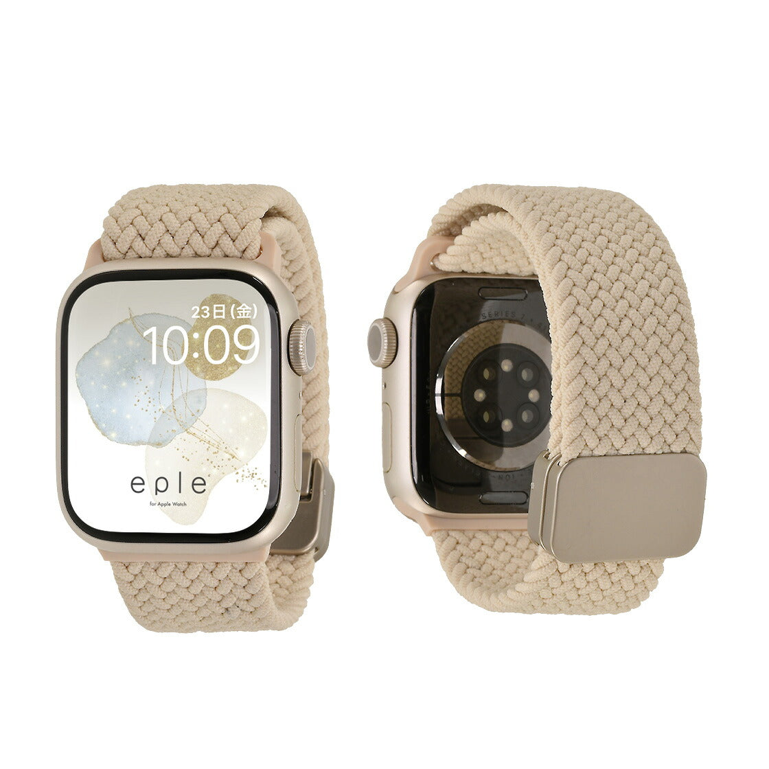 【ぴたっと可愛い】Apple Watch バンド ナイロン マグネット ｜ ファブリックタップ