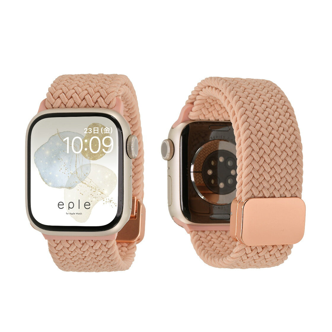 【ぴたっと可愛い】Apple Watch バンド ナイロン マグネット ｜ ファブリックタップ