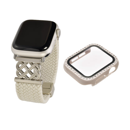 【ぴたっと可愛い】Apple Watch バンド ナイロン マグネット ｜ ファブリックタップ