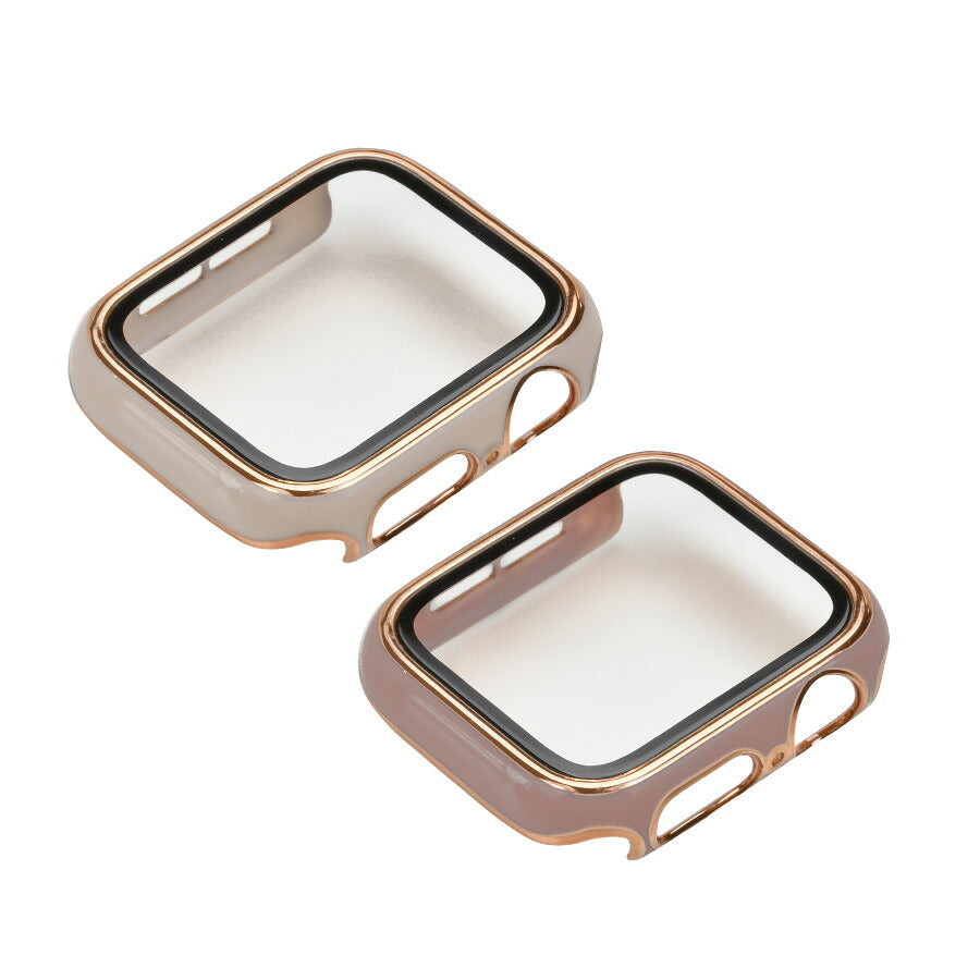 アップルウォッチ カバー くすみ かわいい  レディース  Apple Watch Cover @ファブケース