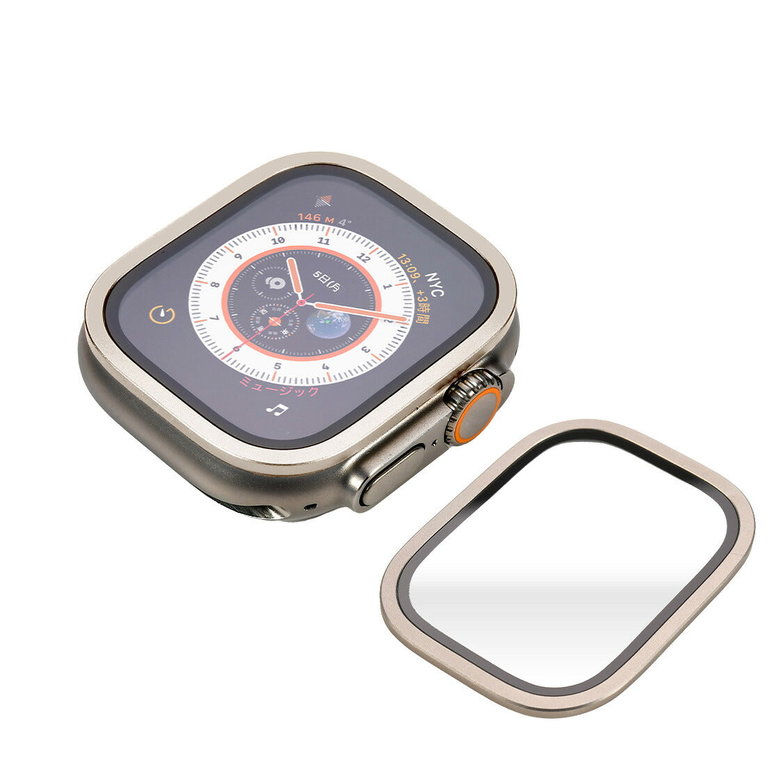 Apple Watch アップルウォッチ 保護 フィルム クリア 強化ガラス 貼り