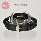 【くすみで可愛い】AppleWatch バンド レディース レザー 細め  @フィーネシングル