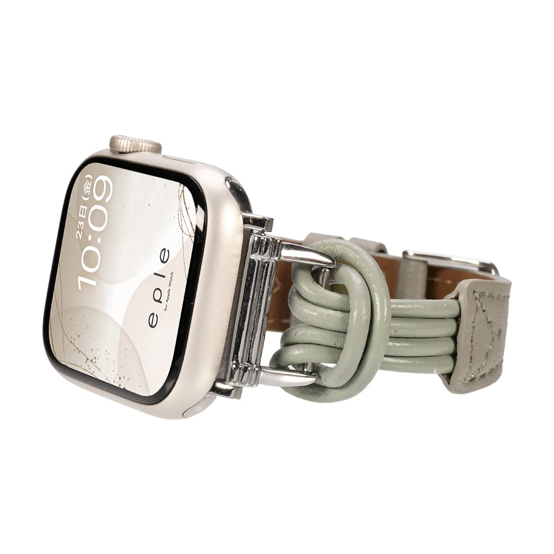 【シリーズ11・SE3対応】華奢 見え 大人 かわいい 本革 AppleWatch （ アップルウォッチ ） レザー バンド 38 40 41 42 44 45 46 49 mm |フィーネシングル