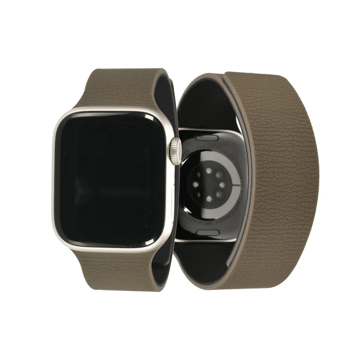 シリーズ11・SE3・Ultra3対応】シリコン製 Apple Watch （ アップル