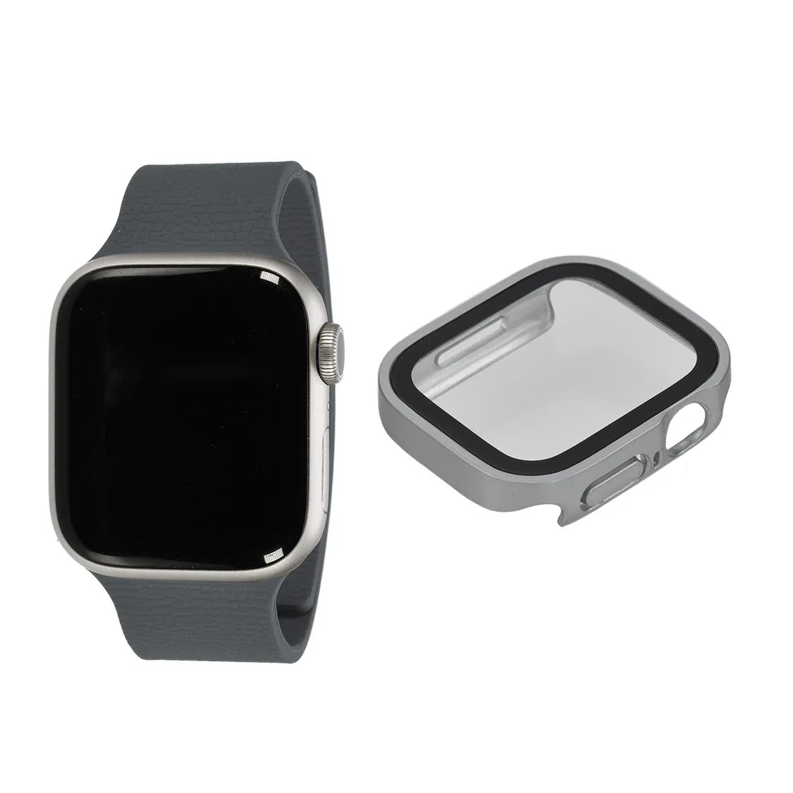 【シリーズ11・SE3・Ultra3対応】シリコン製 Apple Watch （ アップルウォッチ ） バンド  ｜フィットバンド