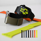 【シリーズ11・SE3・Ultra3対応】シリコン製 Apple Watch （ アップルウォッチ ） バンド  ｜フィットバンド