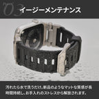 【シリーズ11・SE3・Ultra3対応】 アップルウォッチ バンド メンズ ベルト フッ素ゴム シリコン 高級 ウルトラ ハイクラス ブラック アクティブ アイウォッチ appleウォッチバンド  11 se3 10 9 ultra2 8 ultra se2 7 @ラギット FKM ラフ