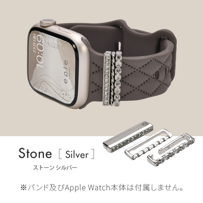 アップルウォッチ チャーム かわいい バンド アクセサリー AppleWatch ウルトラ 10 9 8 7 6 SE 5 4 3 2 1 おしゃれ ゴールド シルバー | アクセサリー チャーム