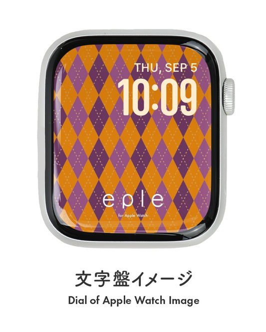 Apple Watch（アップルウォッチ）  無料文字盤 ハロウィン 斜めチェック | #25