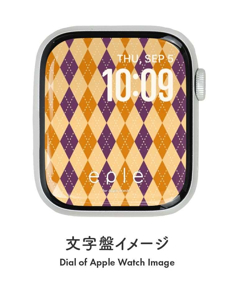 Apple Watch（アップルウォッチ）  無料文字盤 ハロウィン 斜めチェック | #26