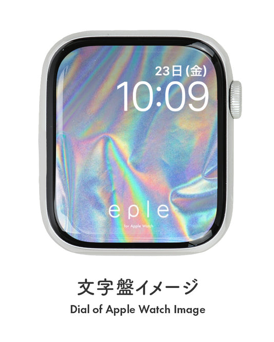 Apple Watch（アップルウォッチ）  無料文字盤 メタリックホログラム | #18