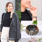 【ルーエ】 アップルウォッチ バンド レディース 女性 おしゃれ 本革 くすみカラー 45mm 44mm 42mm Apple Watch series 9 8 7 6 5 4 3 SE SE2 第2世代 ベルト ブランド 革 レザー 40mm 41mm 38mm 全機種対応 高級 かわいい 49mm Ultra りんご堂 くすみ  おしゃれ アッシュブラウン 茶色