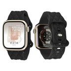 【もこかわ】AppleWatch バンド レディース シリコン キルティングデザイン 金属アレルギー｜マトラッセ