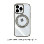 iphone 17 ケース MagSafe対応 強力 マグセーフ対応 ワイヤレス充電対応 リングスタンド スマホリング 落下防止 リング付き 360度回転 360° クリアケース 透明 背面クリア シンプル 推し活 iPhone13 14 15 16  Pro ProMax Plus クリア グレー