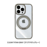 iphone 17 ケース MagSafe対応 強力 マグセーフ対応 ワイヤレス充電対応 リングスタンド スマホリング 落下防止 リング付き 360度回転 360° クリアケース 透明 背面クリア シンプル 推し活 iPhone13 14 15 16  Pro ProMax Plus クリア グレー