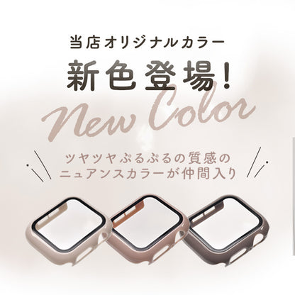 【シリーズ11・SE3対応】ミロワールケース | 覗き見防止・クリアタイプ艶々AppleWatch（アップルウォッチ） ケース