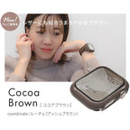 【シリーズ11・SE3対応】ミロワールケース | 覗き見防止・クリアタイプ艶々AppleWatch（アップルウォッチ） ケース