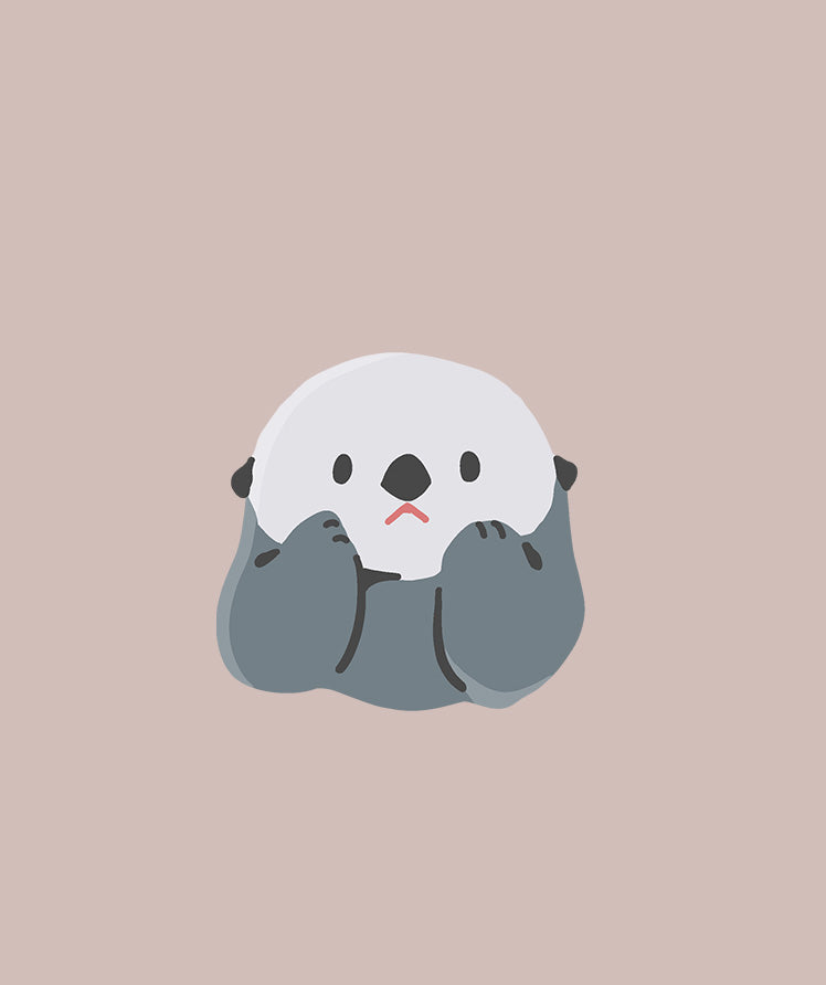 Apple Watch（アップルウォッチ）  無料文字盤  @#ラッコ柄2