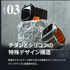 傷が付きにくい  Apple Watch チタン バンド 男性 【シリーズ11・SE3・Ultra3対応】  @ソリッド チタニウム ネオ