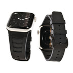 【FFKMフッ素とステンレス】 Apple Watch バンド メンズ アウトドア  シリコン  ｜ソリッド ネクサス SOLID