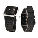 【FFKMフッ素とステンレス】 Apple Watch バンド メンズ アウトドア  シリコン  ｜ソリッド ネクサス SOLID