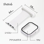 アップルウォッチ 安全ピン アクセサリー  ナース 看護師 医療従事者 介護 料理 女性 apple watch series 10 9 8 7 SE 6 5 4 3 対応 40mm 41mm 42mm 44mm 45mm 46mm  @スマートピン