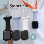 アップルウォッチ 安全ピン アクセサリー  ナース 看護師 医療従事者 介護 料理 女性 apple watch series 10 9 8 7 SE 6 5 4 3 対応 40mm 41mm 42mm 44mm 45mm 46mm  @スマートピン