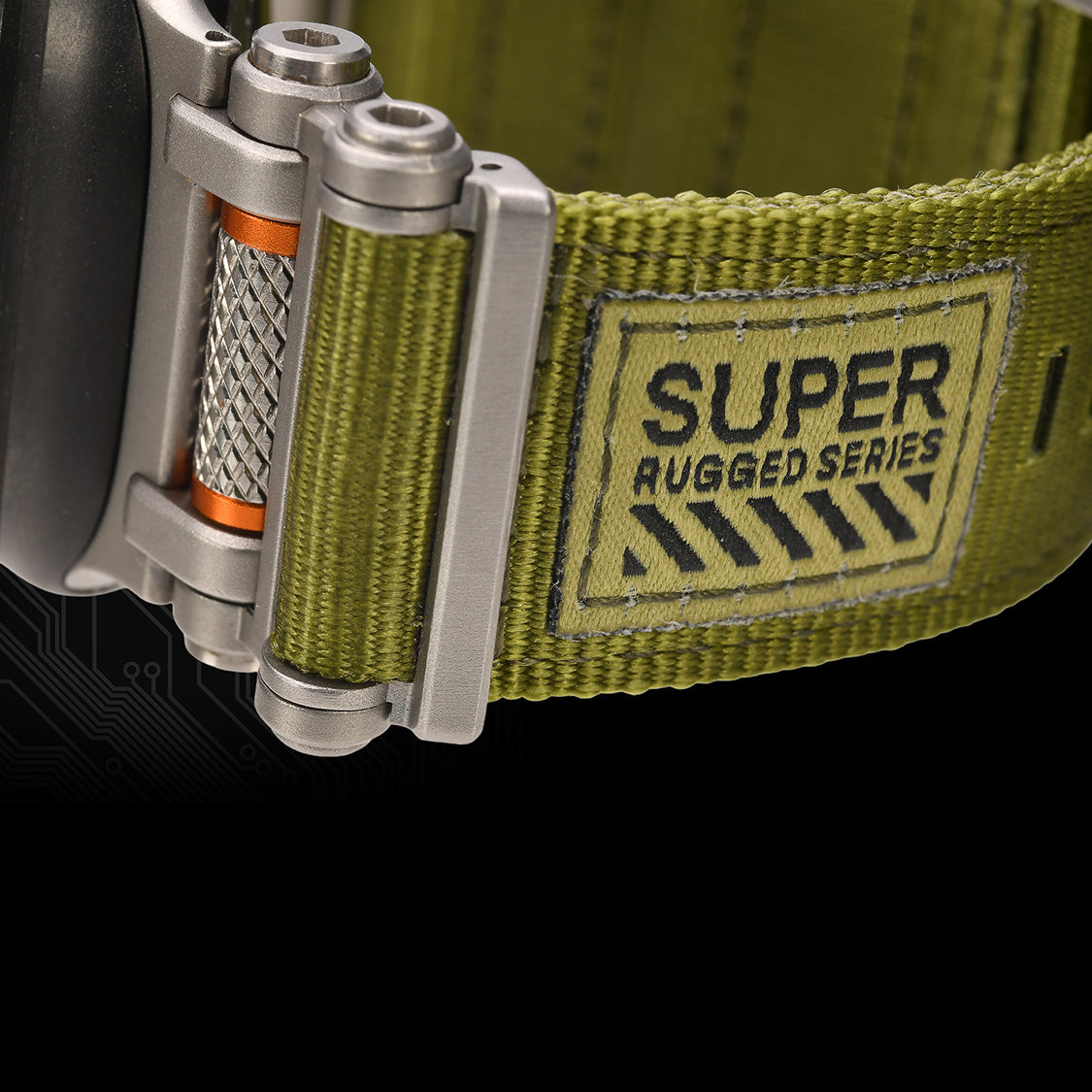【ソリッド ローバー 】アップルウォッチ バンド メンズ Ultra ごつい カジュアル ナイロン ステンレス  ブラック シルバー アウトドア Apple Watchバンド 男性 ベルト ギア ミリタリー 耐腐食性  apple watch  series Ultra3 Ultra2 Ultra1 11 10 9 8 7 6 5 4 4 3 2 1 SE2 SE3 49mm 46mm 45mm 44mm 42mm  りんご堂  