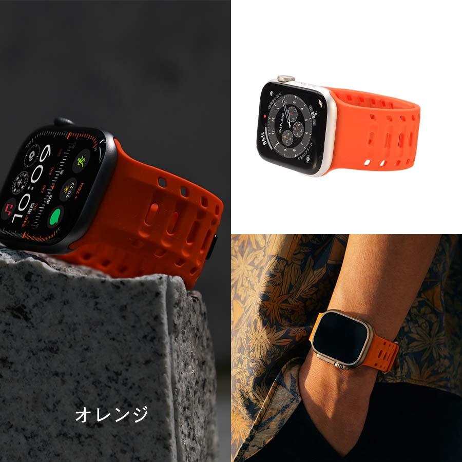 アップルウォッチ バンド  マグネット 外れる メンズ ultra3 ｜ラギッドマグネットバンド