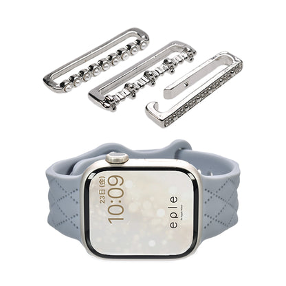 大人可愛い キルティング 柄 アップルウォッチ  シリコンバンド AppleWatch Band | マトラッセ
