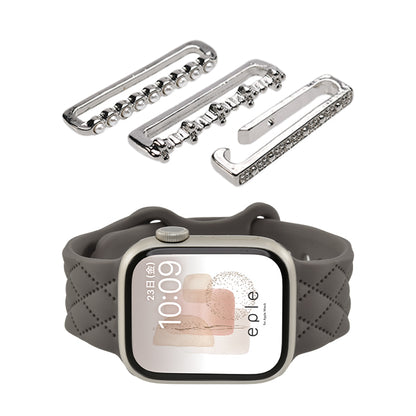 大人可愛い キルティング 柄 アップルウォッチ  シリコンバンド AppleWatch Band | マトラッセ
