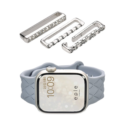 大人可愛い キルティング 柄 アップルウォッチ  シリコンバンド AppleWatch Band | マトラッセ