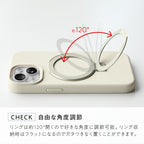 iPhone 18Pro 18ProMAX 17 17 Air 17 Pro 17 Pro Max  対応 縦置き 横置き MagSafe リング付き iPhone ケース パステル 淡色 かわいい  12 13 14 15 16 ＠スムースシリコンマグセーフ