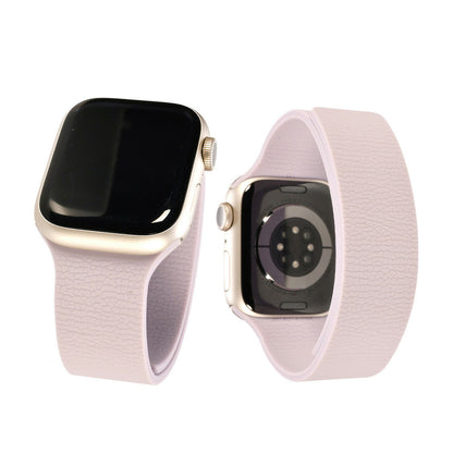 【シリーズ11・SE3対応】マグネットで簡単着脱 Apple Watch（アップルウォッチ）バンド シリコン 金属アレルギー対応 | スムーシー
