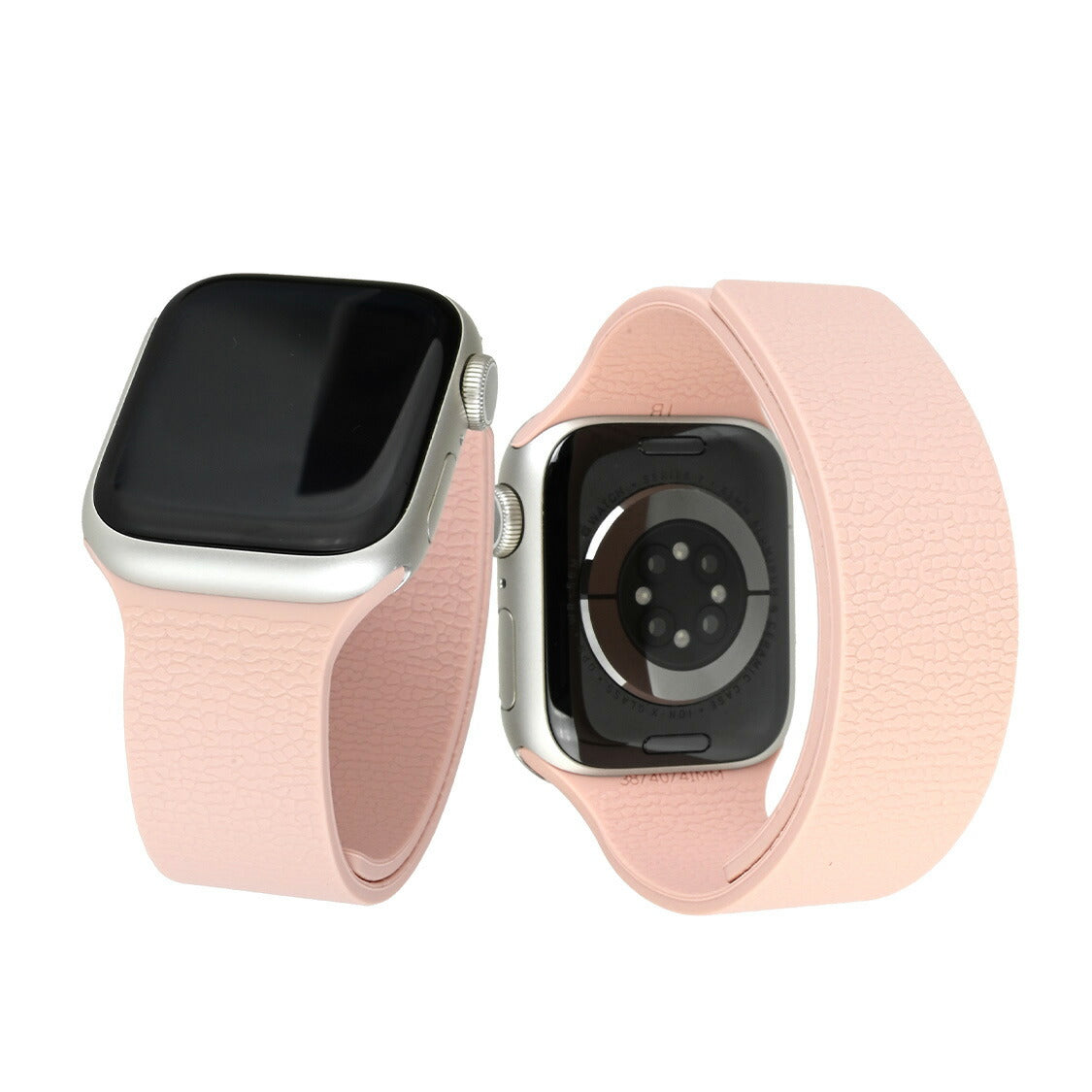 【シリーズ11・SE3対応】マグネットで簡単着脱 Apple Watch（アップルウォッチ）バンド シリコン 金属アレルギー対応 | スムーシー